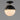 Maxim Lighting Duke Semi Flush Mount Black/Weathered Brass