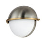 Maxim Lighting Duke Half Sconce Satin Nickel/Satin Brass