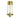 Cone 19.75" Outdoor Post Light - Satin Brass by Elk 1247-SB-CL
