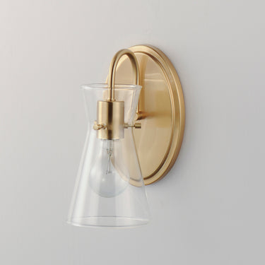 Maxim Lighting Ava Wall Sconce Natural Aged Brass