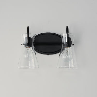 Maxim Lighting Ava 2-Light Bath Vanity Black