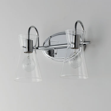 Maxim Lighting Ava 2-Light Bath Vanity Polished Chrome
