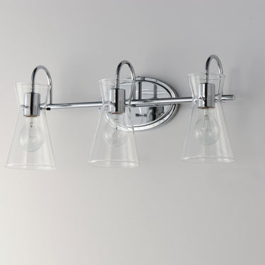 Maxim Lighting Ava 3-Light Bath Vanity Polished Chrome