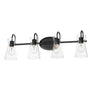 Maxim Lighting Ava 4-Light Bath Vanity Black