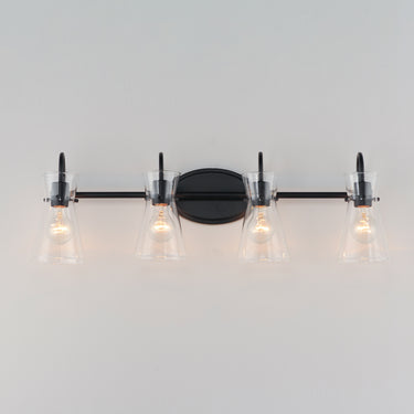 Maxim Lighting Ava 4-Light Bath Vanity Black