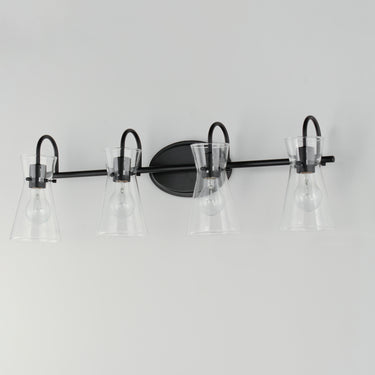 Maxim Lighting Ava 4-Light Bath Vanity Black