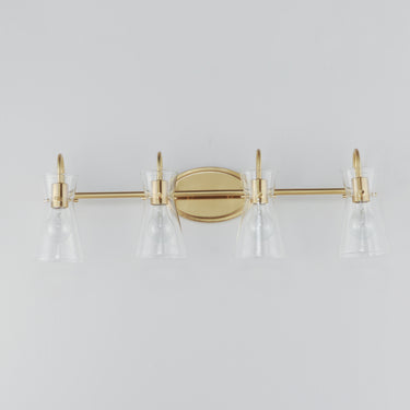 Maxim Lighting Ava 4-Light Bath Vanity Natural Aged Brass