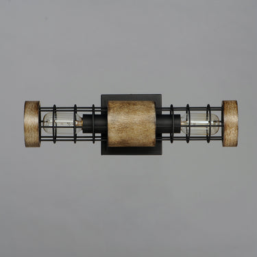 Maxim Lighting Homestead 18" 2-Light Wall Sconce Driftwood/Black