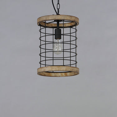 Maxim Lighting Homestead 10" Pendant Driftwood/Black
