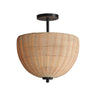 Maxim Lighting Maldives 2-Light Semi Flush/Pendant Black