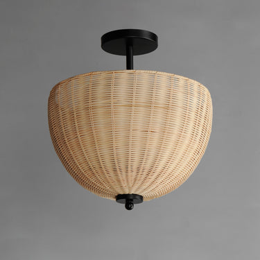 Maxim Lighting Maldives 2-Light Semi Flush/Pendant Black