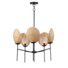 Maxim Lighting Maldives 5-Light Chandelier Black