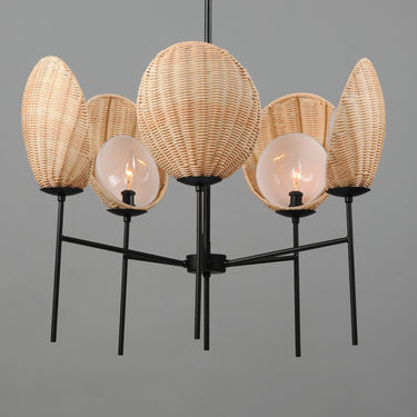 Maxim Lighting Maldives 5-Light Chandelier Black