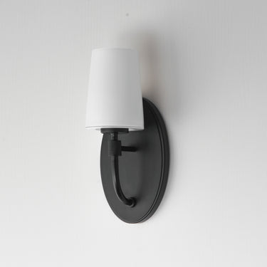 Maxim Lighting Durham Sconce Black