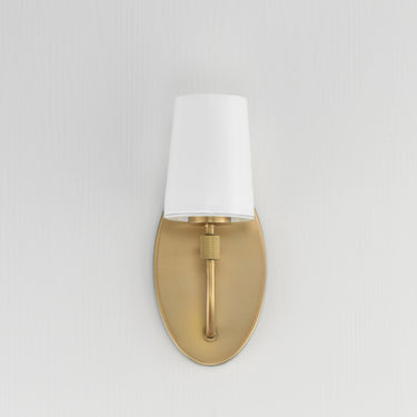 Maxim Lighting Durham Sconce Natural Aged Brass