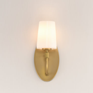 Maxim Lighting Durham Sconce Natural Aged Brass