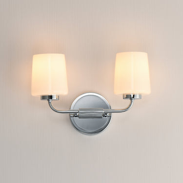 Maxim Lighting Durham 2-Light Sconce Polished Chrome