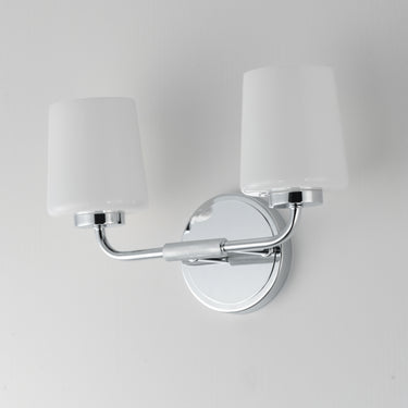 Maxim Lighting Durham 2-Light Sconce Polished Chrome