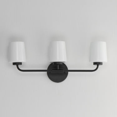 Maxim Lighting Durham 3-Light Bath Vanity Black