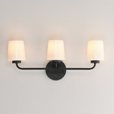 Maxim Lighting Durham 3-Light Bath Vanity Black