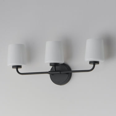 Maxim Lighting Durham 3-Light Bath Vanity Black