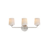 Maxim Lighting Durham 3-Light Bath Vanity Satin Nickel