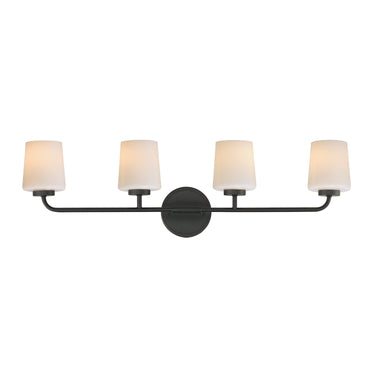 Maxim Lighting Durham 4-Light Bath Vanity Black