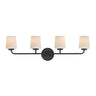 Maxim Lighting Durham 4-Light Bath Vanity Black