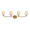 Maxim Lighting Durham 4-Light Bath Vanity Natural Aged Brass