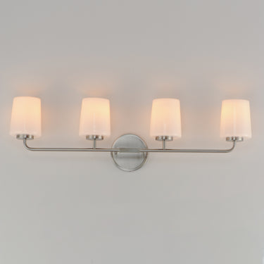 Maxim Lighting Durham 4-Light Bath Vanity Satin Nickel