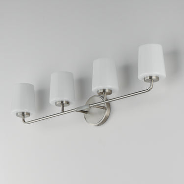 Maxim Lighting Durham 4-Light Bath Vanity Satin Nickel