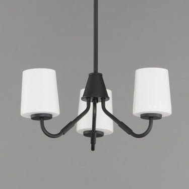 Maxim Lighting Durham 3-Light Chandelier Black