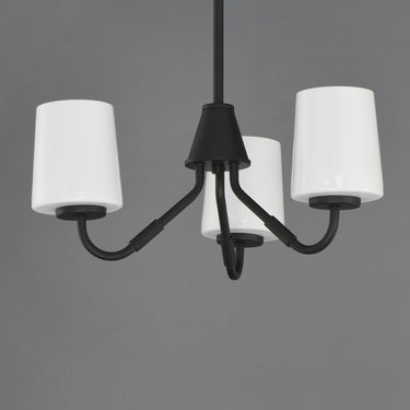 Maxim Lighting Durham 3-Light Chandelier Black