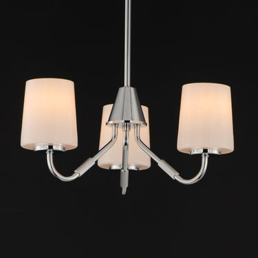 Maxim Lighting Durham 3-Light Chandelier Polished Chrome