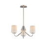 Maxim Lighting Durham 3-Light Chandelier Satin Nickel