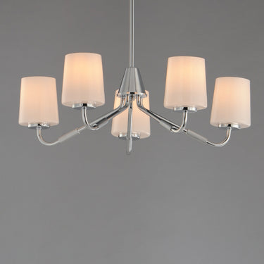 Maxim Lighting Durham 5-Light Chandelier Polished Chrome