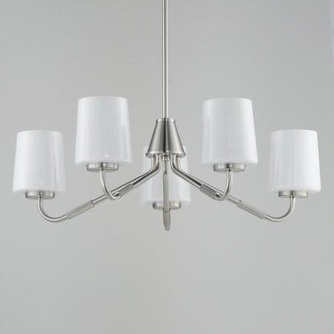 Maxim Lighting Durham 5-Light Chandelier Satin Nickel