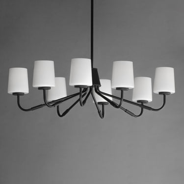 Maxim Lighting Durham 8-Light Chandelier Black