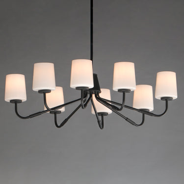 Maxim Lighting Durham 8-Light Chandelier Black