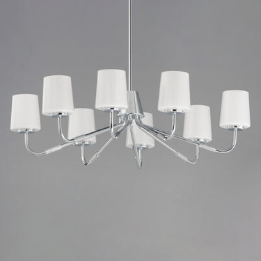 Maxim Lighting Durham 8-Light Chandelier Polished Chrome