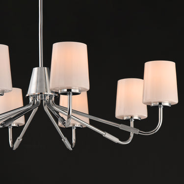 Maxim Lighting Durham 8-Light Chandelier Polished Chrome
