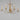 Maxim Lighting Eden 5-Light Chandelier Charcoal Gold Leaf