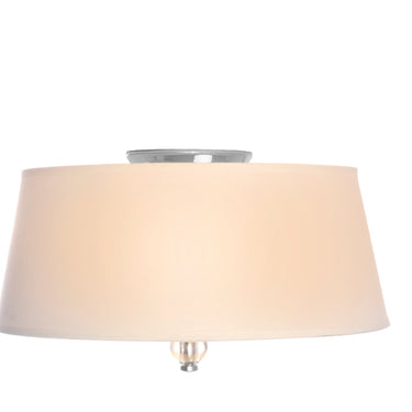 Maxim Lighting Rondo 3-Light Flush Mount Polished Nickel