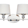 Maxim Lighting Rondo 4-Light Bath Vanity Polished Nickel