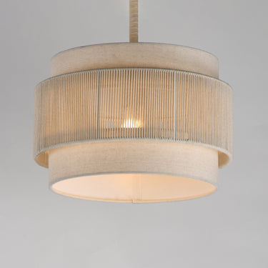 Maxim Lighting Seacliff 14" Pendant Natural Aged Brass