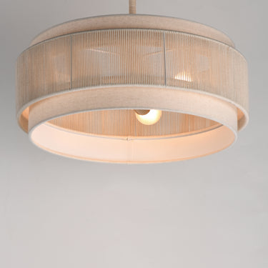 Maxim Lighting Seacliff 20" 3-Light Pendant Natural Aged Brass