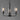 Maxim Lighting Hudson 3-Light Chandelier Black
