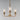 Maxim Lighting Hudson 3-Light Chandelier Natural Aged Brass
