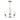 Maxim Lighting Hudson 3-Light Chandelier Satin Nickel