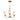 Maxim Lighting Hudson 3-Light Chandelier Natural Aged Brass